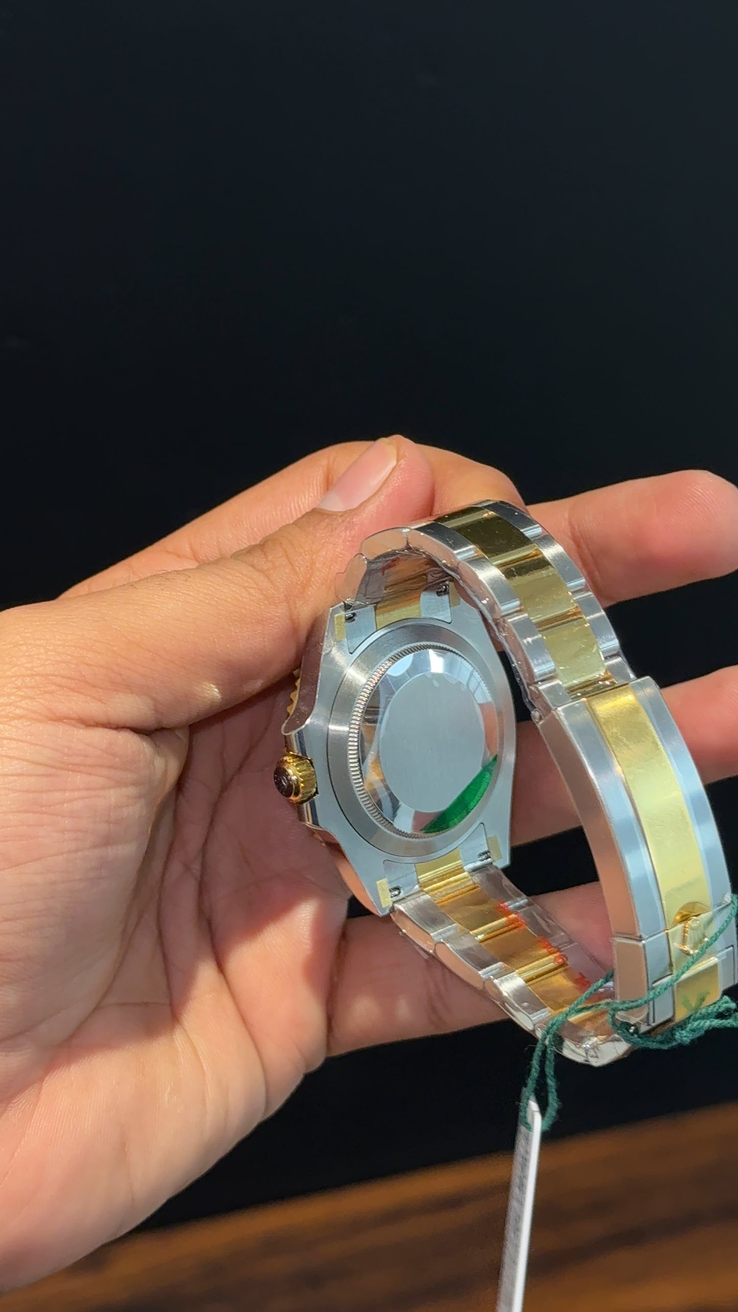 Executive Submariner | Gold Two Tone | Black Bezel | Black Dial