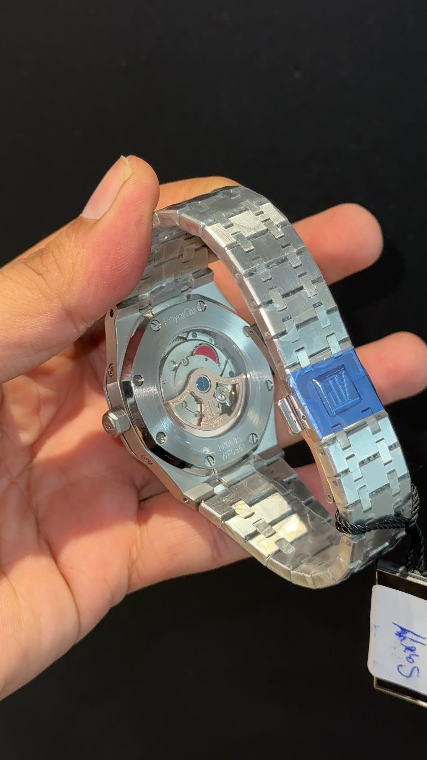 AP Auto | Silver Chain | Chrono | Calendar Edition | Black Box Dial