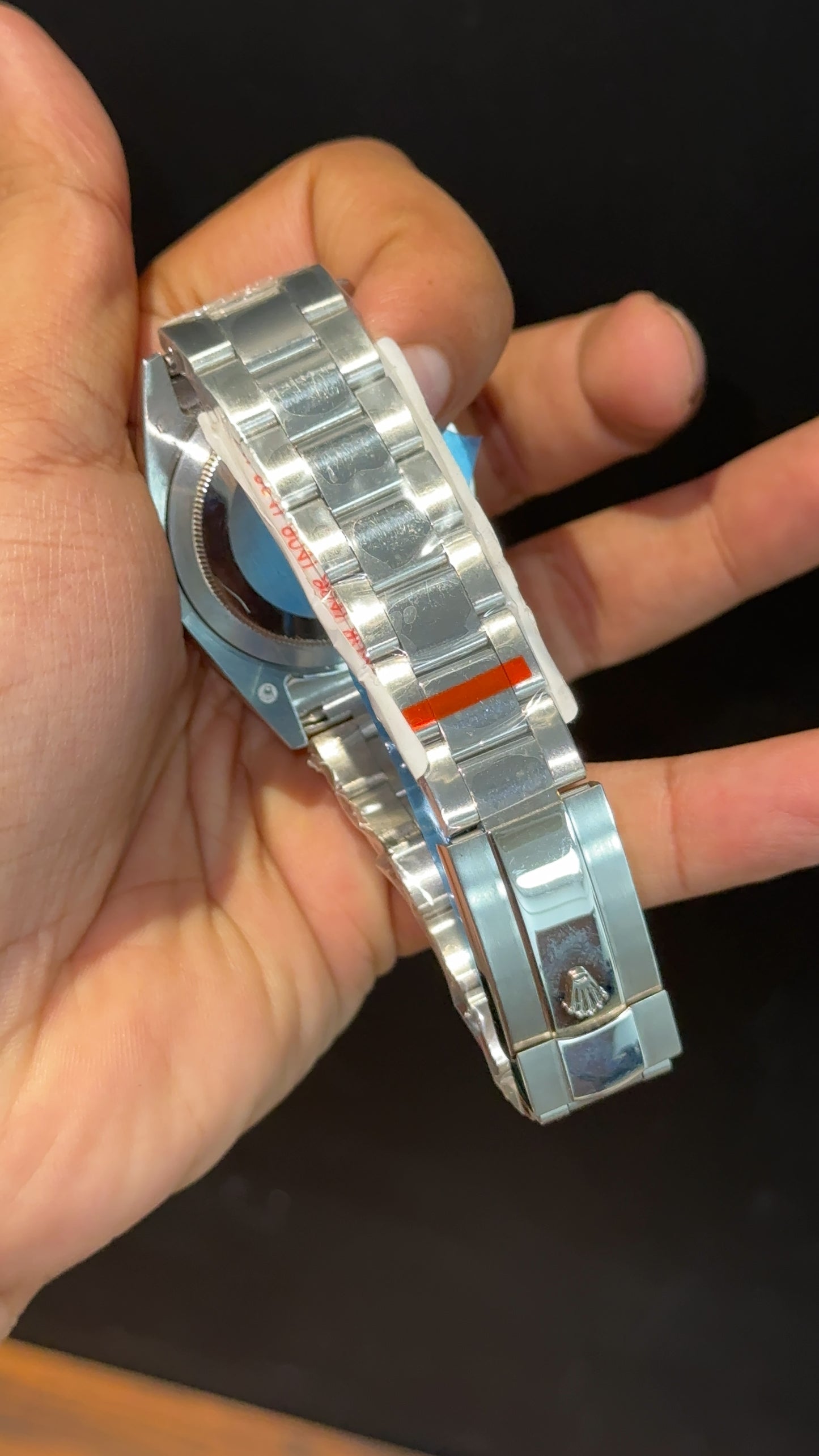 Datejust | Silver Oyester Chain | Plain Bezel | Blue Dial - twentyfour