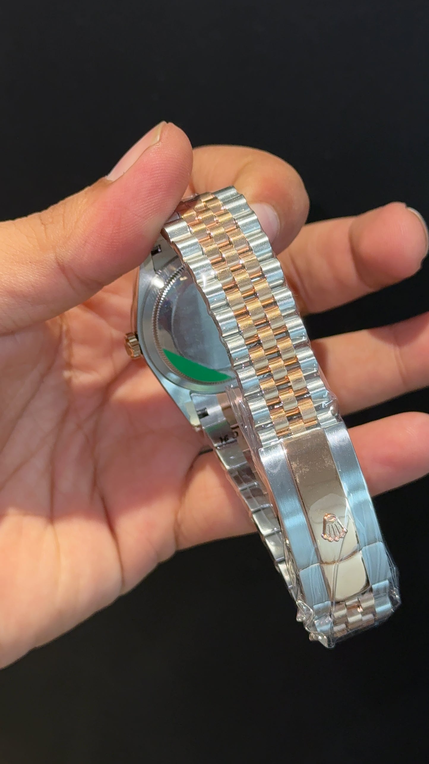 Premium Datejust | 36mm | Rose Two Tone | Choco Diamond Dial