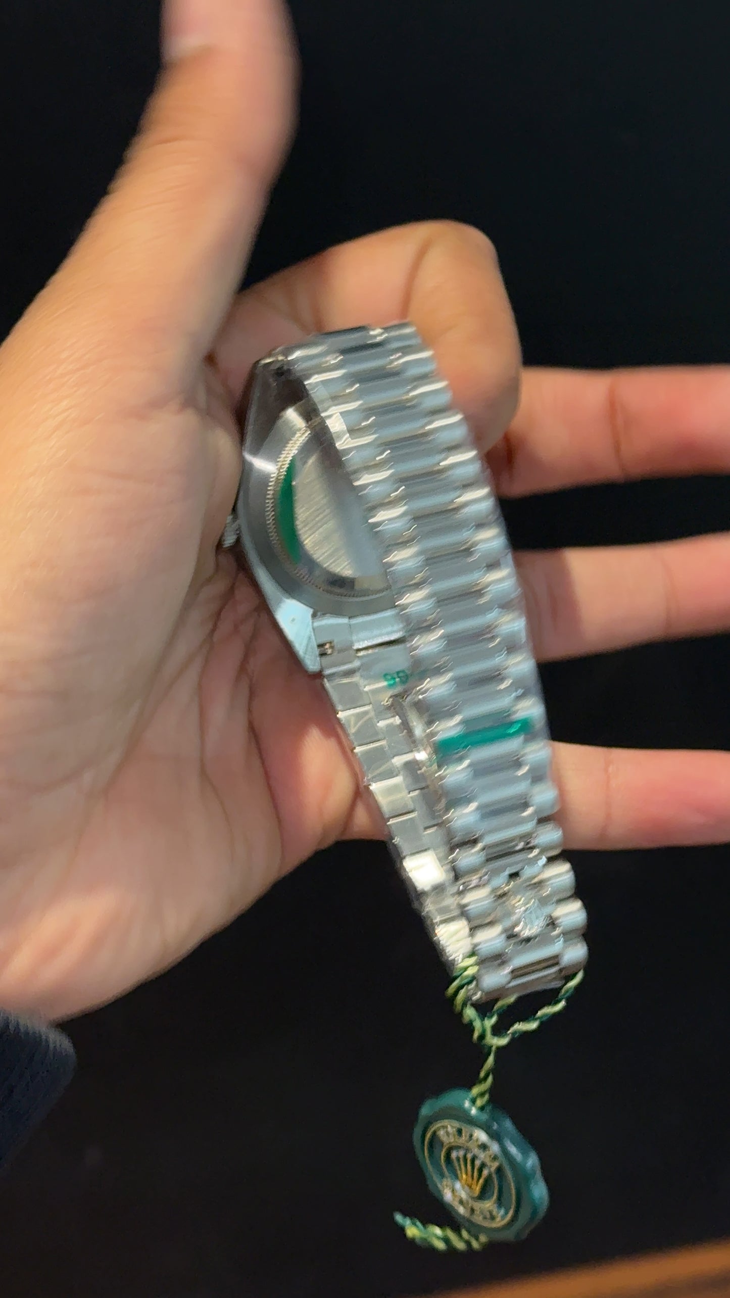 DayDate | Silver Chain | Blue Gradient Dial - twentyfour