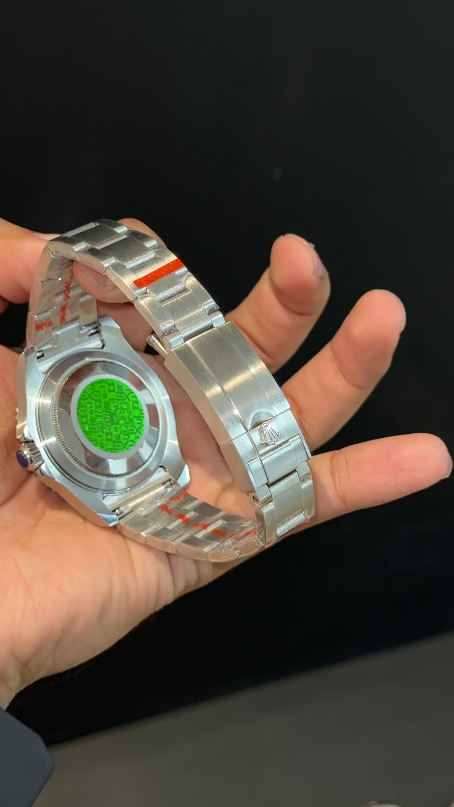 Yacht Master | Silver Chain | Black Dial