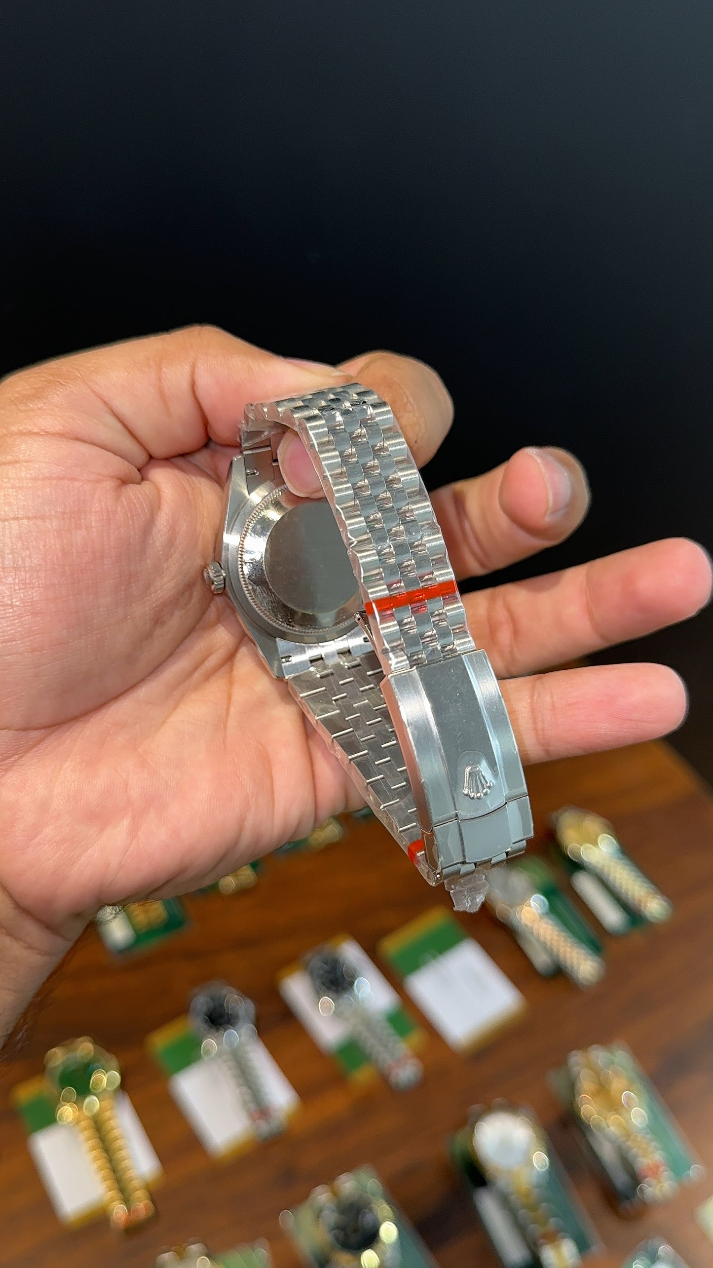Premium Datejust | 36mm | Silver Chain | Mint Green Dial