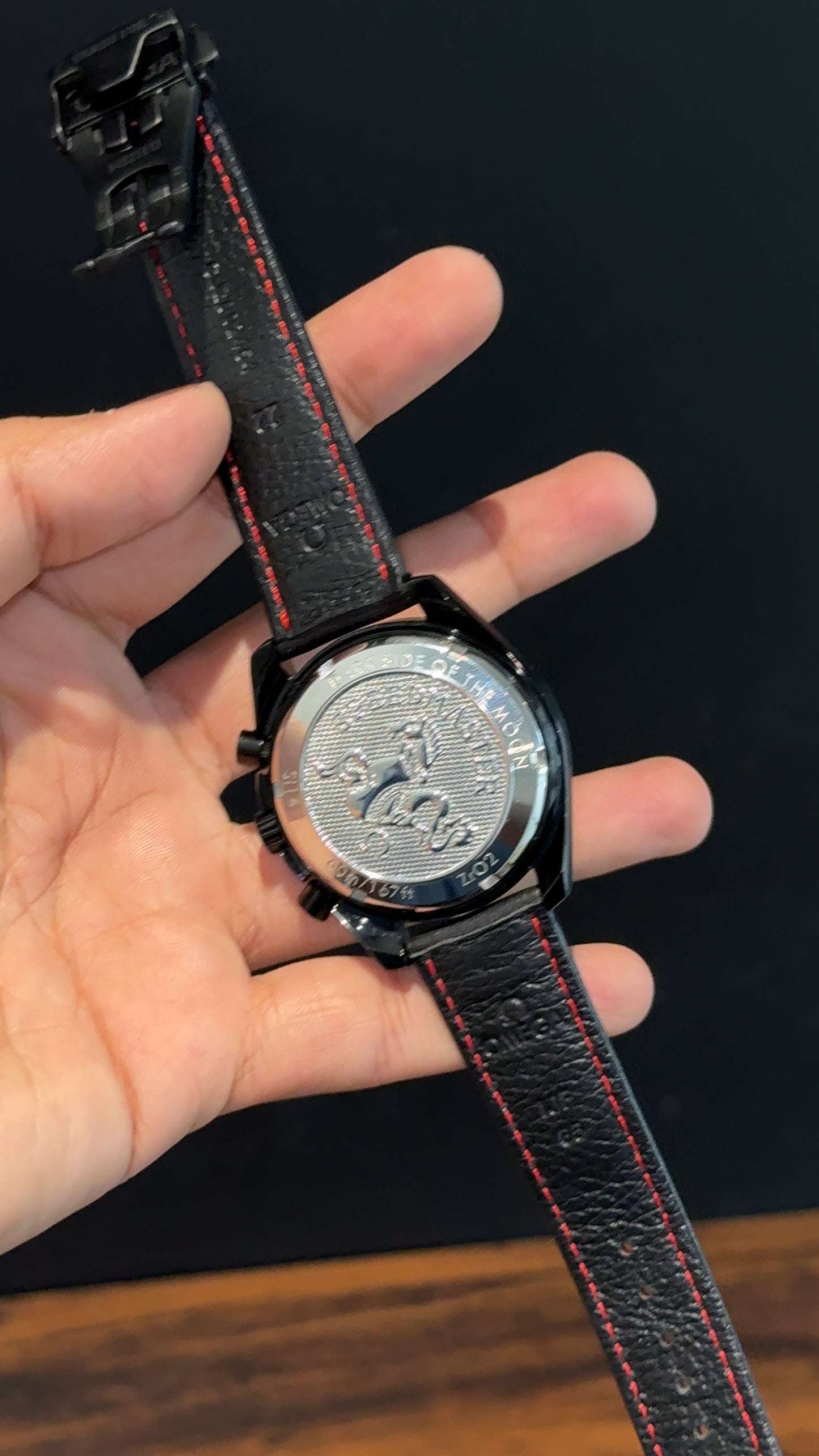 Omega Speedmaster | Black Strap | Chrono | Black Dial