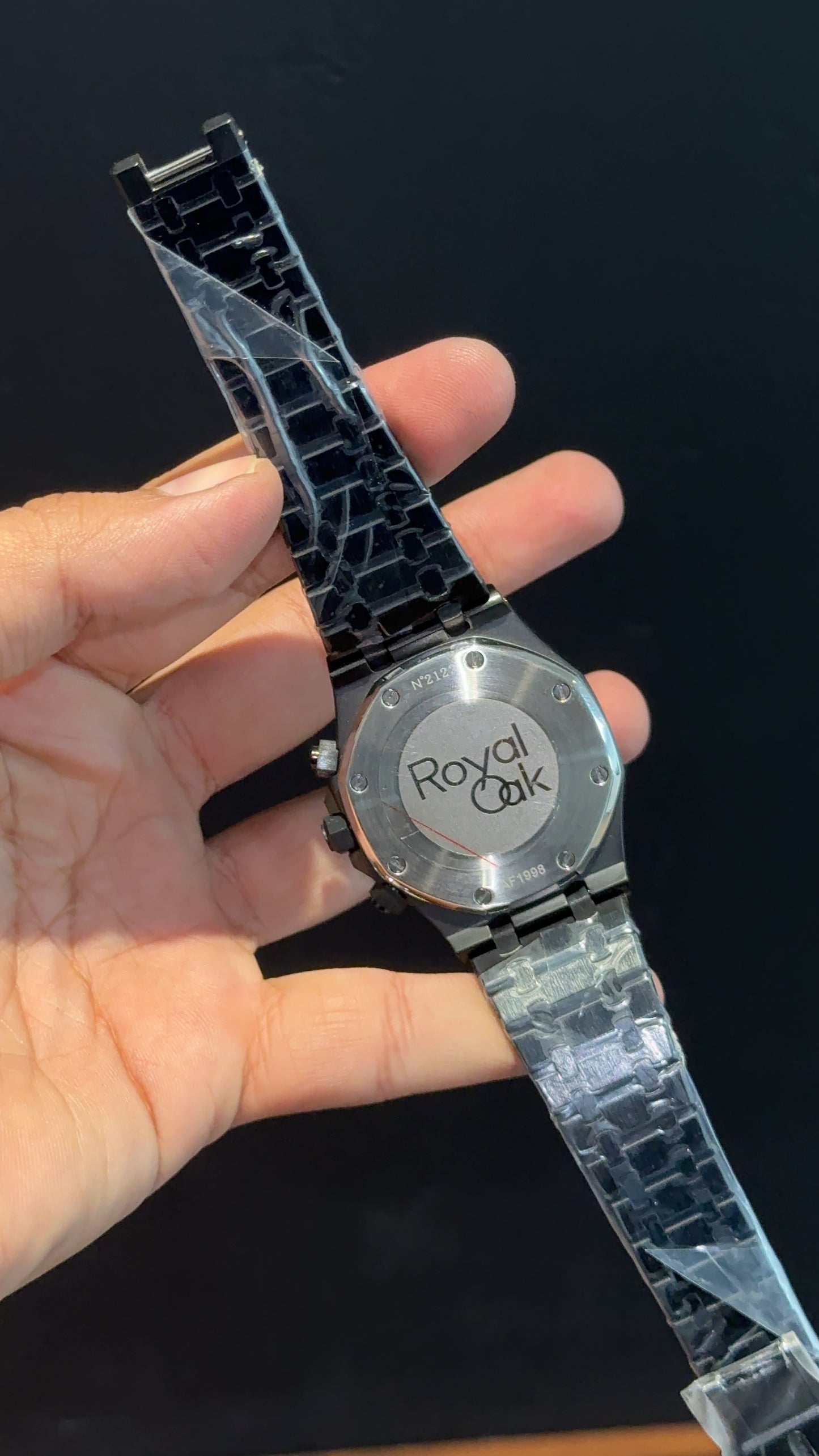 AP | Black Chrono | Black Chain | Black Box Dial