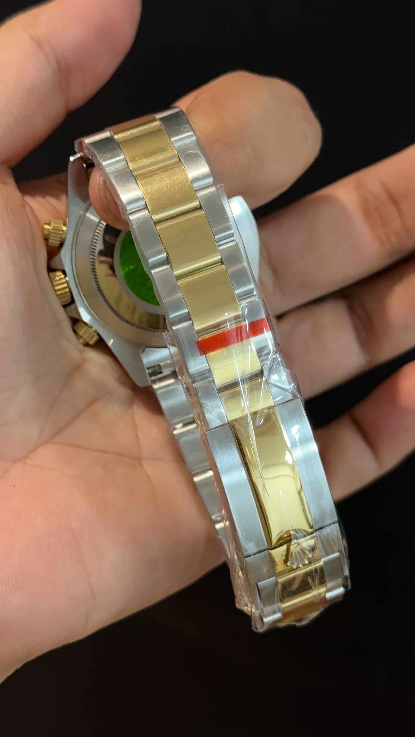 Daytona | Gold Two Tone | Chrono | Gold Dial