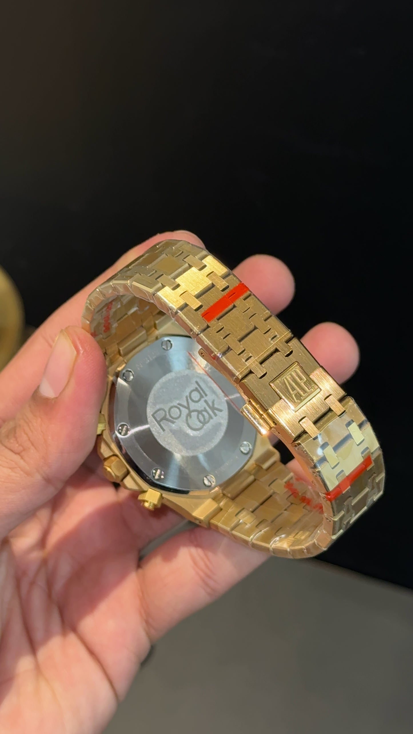 AP | Chrono | Gold Chain | Green Dial