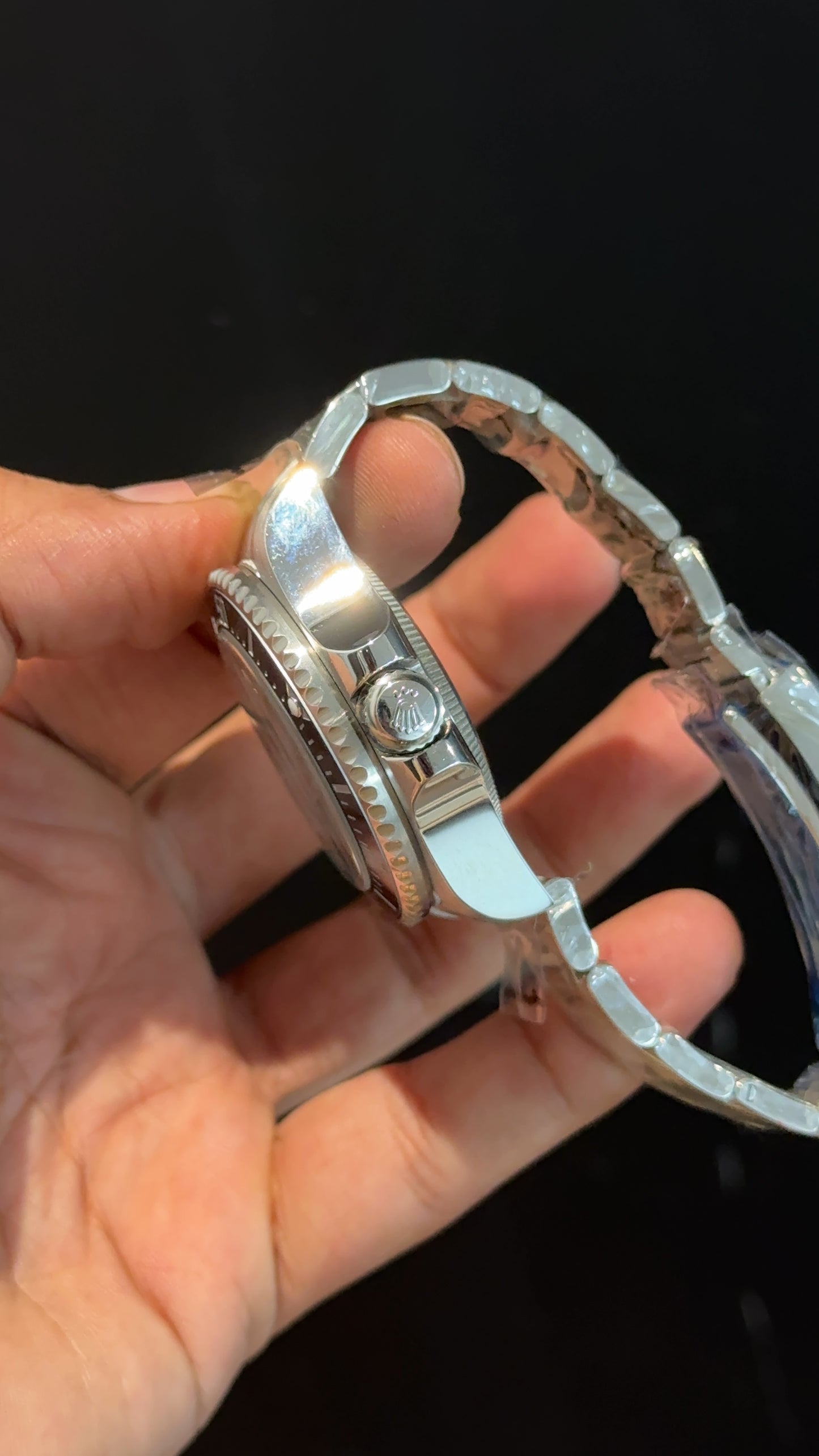 Sea Dweller | Silver Chain | shady Blue Black Dial