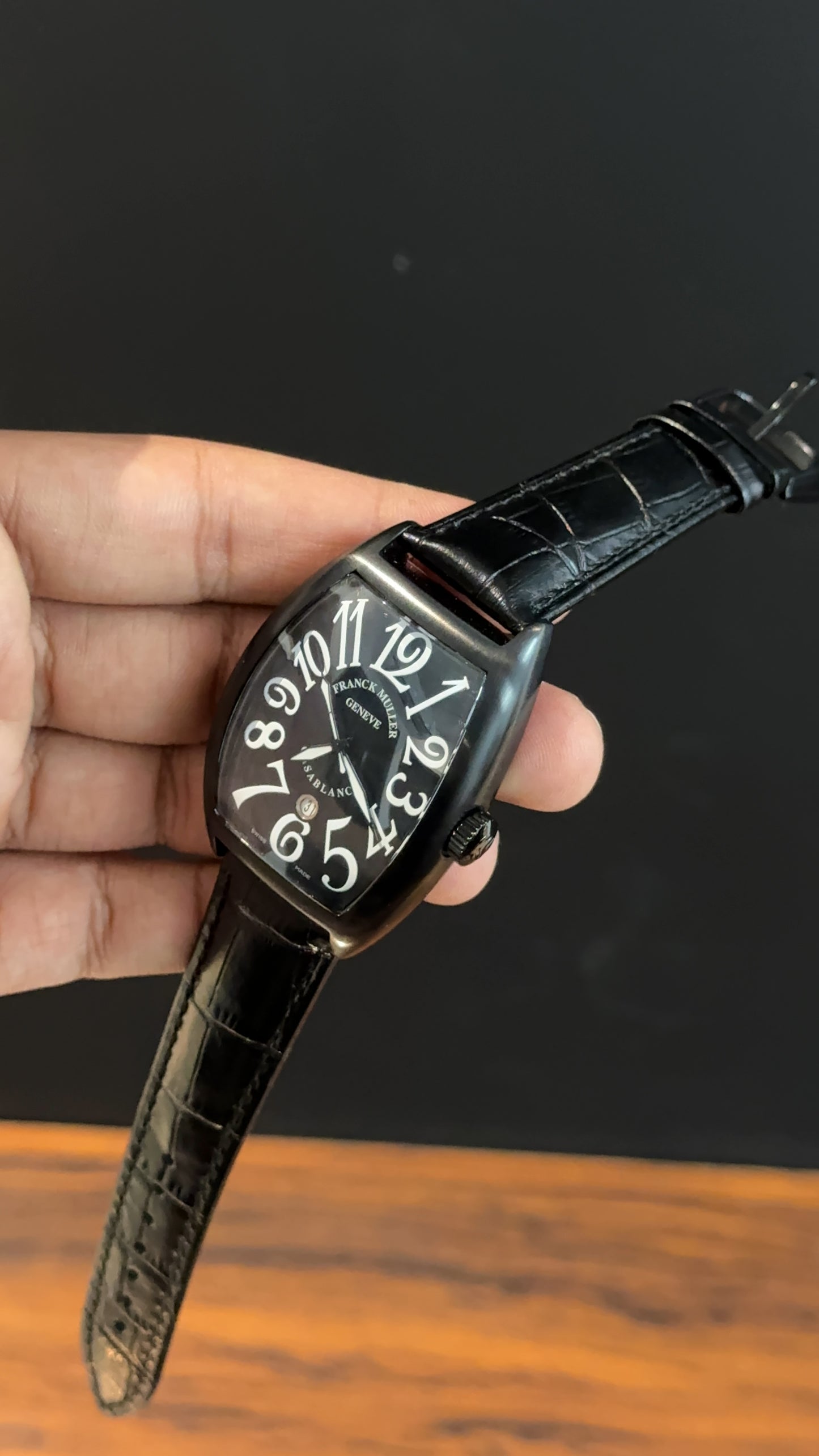 Franck muller | Black Strap | All Black