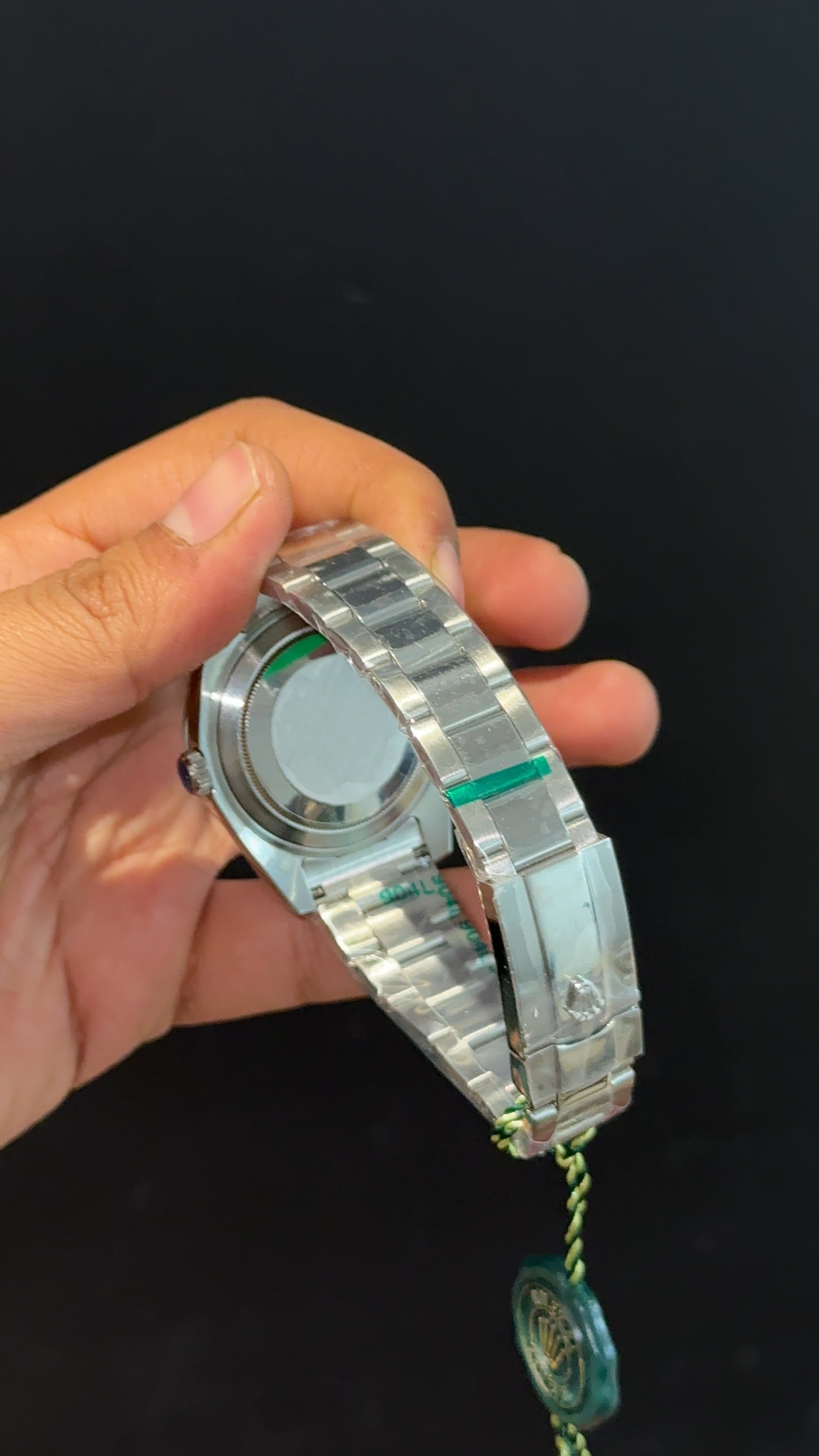 Sky Dweller | Silver Oyester Chain | Blue Dial