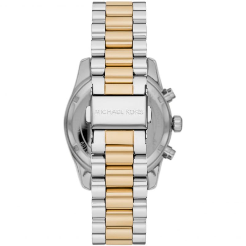 Michael Kors Women’s Quartz Two-tone Stainless Steel Blue Dial 38mm Watch MK7218