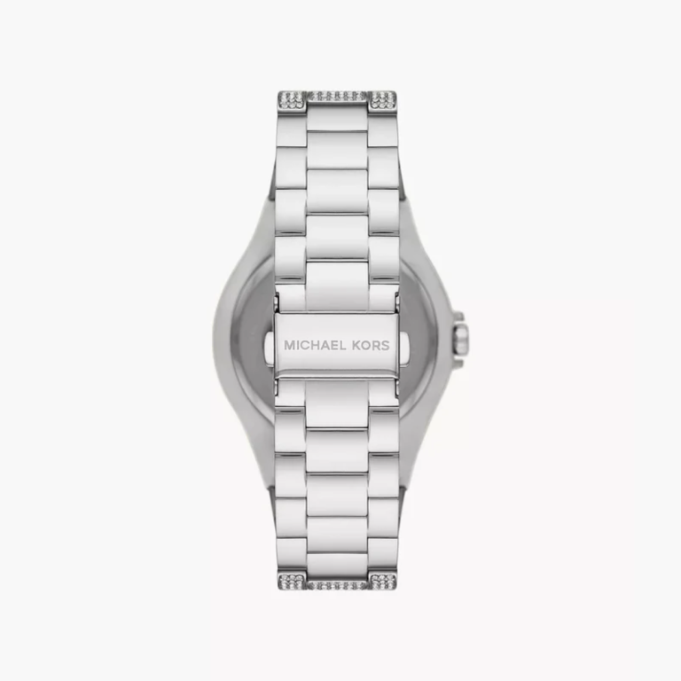 Michael Kors Women’s Silver Stainless Steel Navy Blue Dial 41mm Watch MK6990
