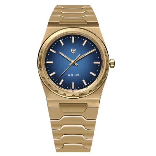 Pagani Design | Gold Chain Blue Dial | PD-YS020