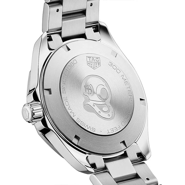 Tag Heuer Aquaracer Men’s Quartz Swiss Made Silver Stainless Steel Black Dial 41mm | WBD1110.BA0928