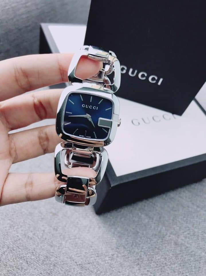 Gucci Women’s | Quartz Stainless Steel Blue Dial 25mm YA125508