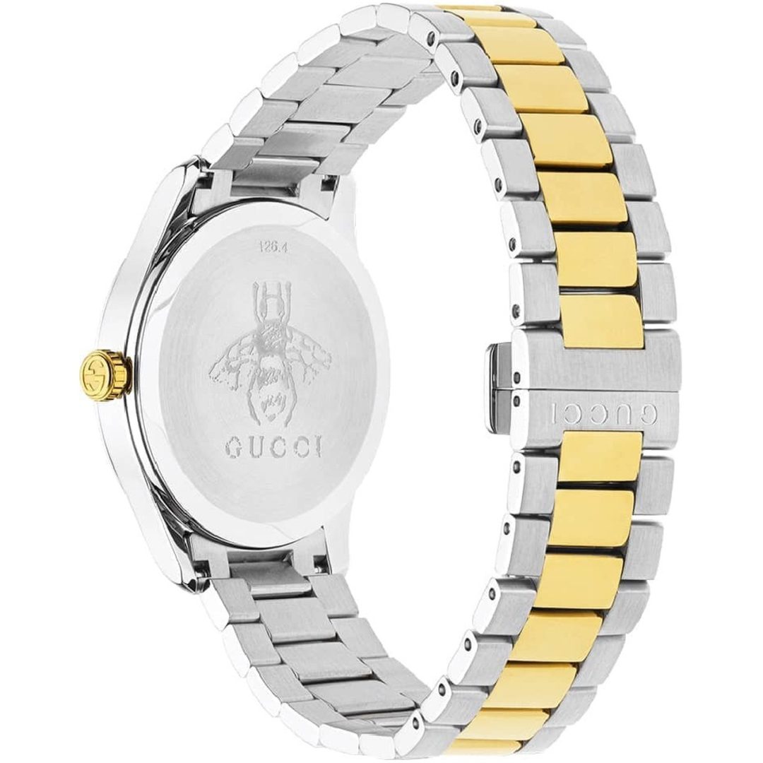 Gucci Unisex | Quartz Stainless Steel Silver Dial 38mm YA1264075
