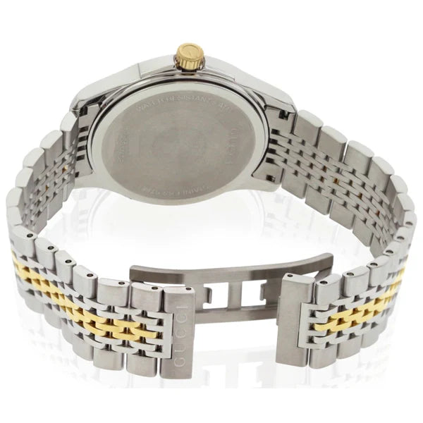 Gucci Unisex | Quartz Stainless Steel Silver Dial 38mm YA126409