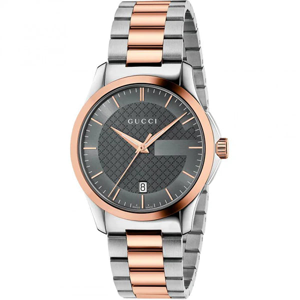 Gucci Unisex | Quartz Stainless Steel Grey Dial 38mm YA126446