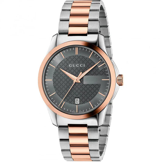 Gucci Unisex | Quartz Stainless Steel Grey Dial 38mm YA126446