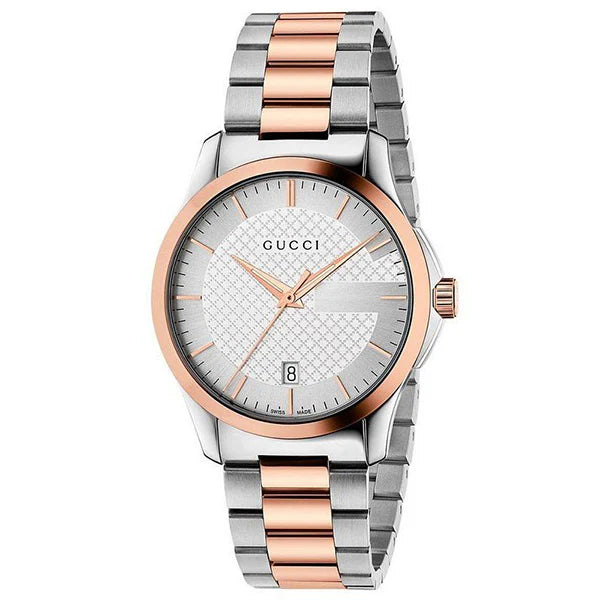 ucci Men’s | Quartz Stainless Steel Silver Dial 38mm  YA126473