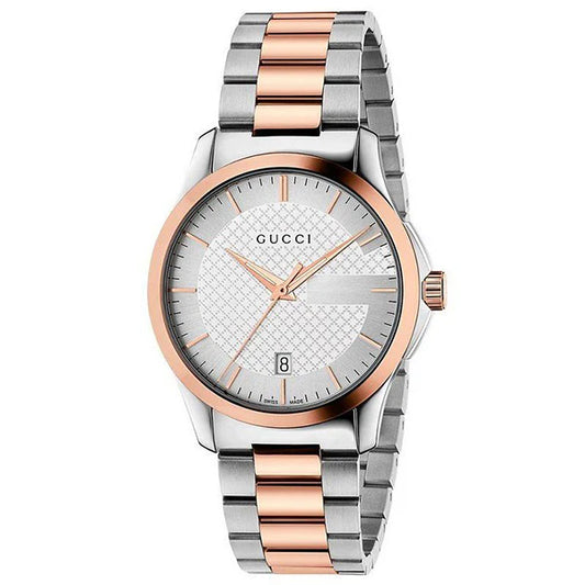 ucci Men’s | Quartz Stainless Steel Silver Dial 38mm  YA126473