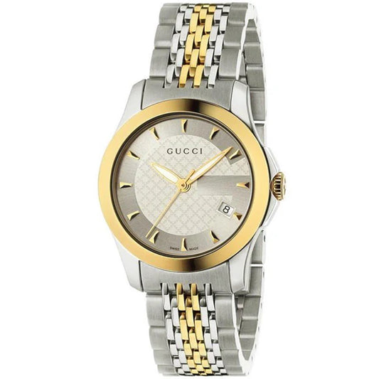 Gucci Women’s | Quartz Stainless Steel Silver Dial 27mm YA126511