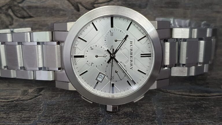 Burberry Unisex | Stainless Steel Silver 42mm BU9350