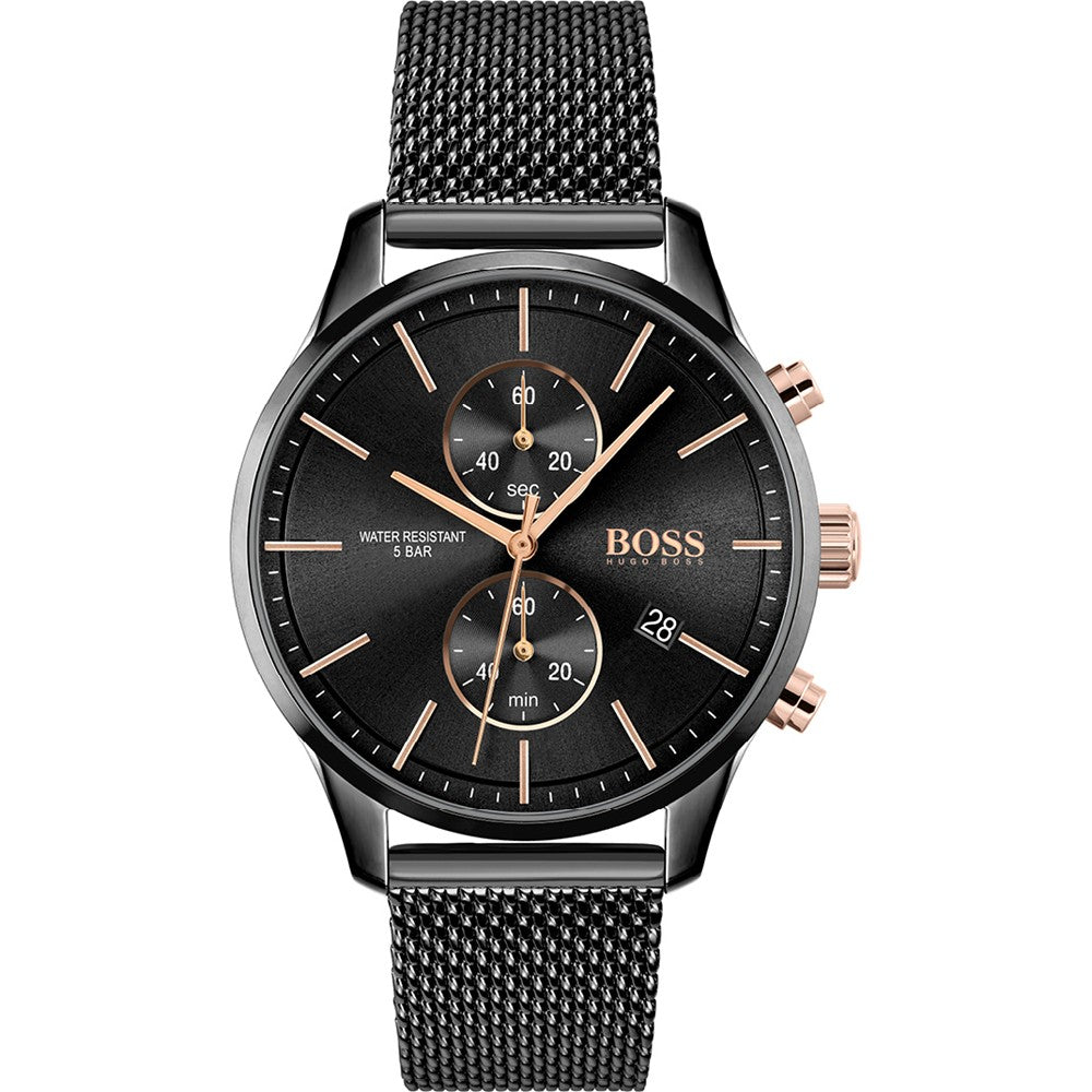 Hugo Boss Men’s | Stainless Steel Black | Dial 42mm 1513811