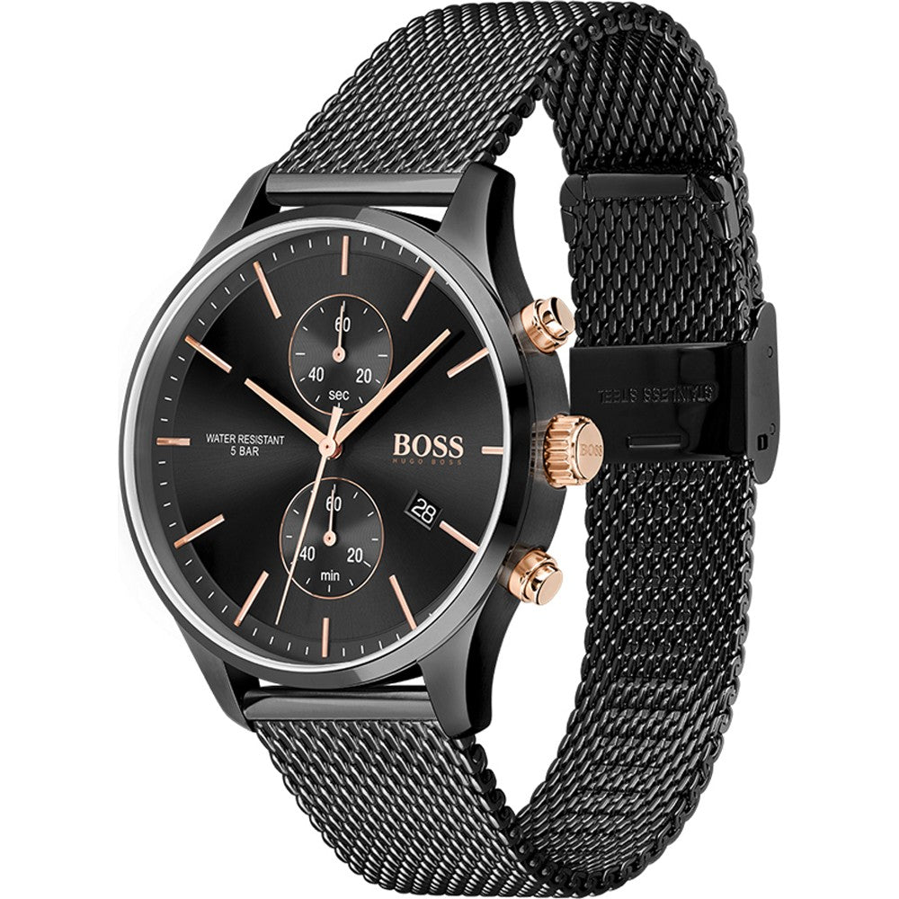 Hugo Boss Men’s | Stainless Steel Black | Dial 42mm 1513811