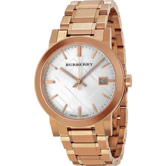 Burberry Men’s | Stainless Steel Silver Dial 38mm Watch BU9004