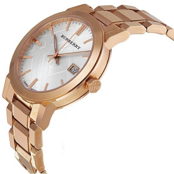 Burberry Men’s | Stainless Steel Silver Dial 38mm Watch BU9004