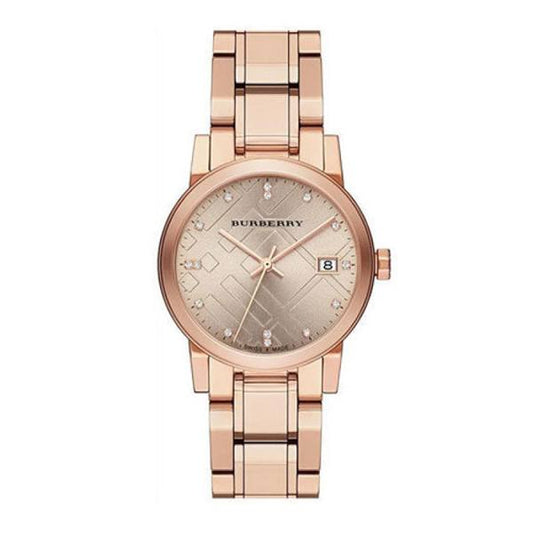 Burberry Women’s Rose Gold Dial 34mm – BU-9143