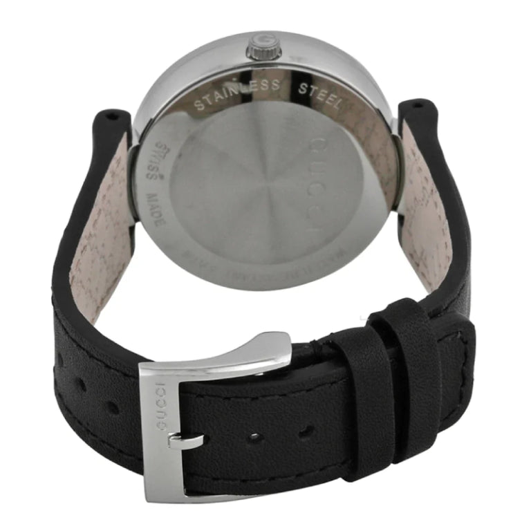 Gucci Women’s | Quartz Black Leather Strap Black Dial 37mm YA133301