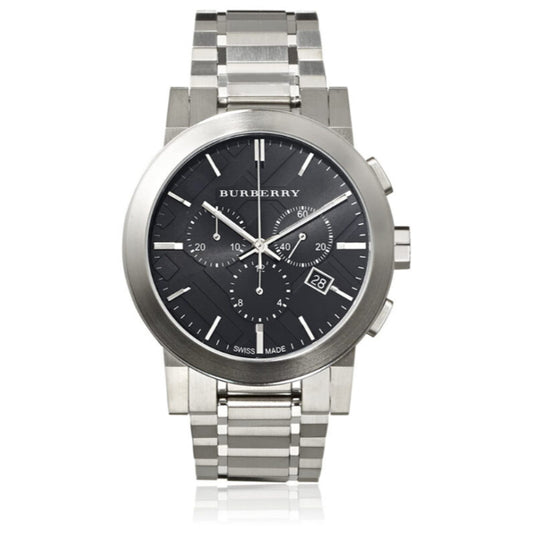 Burberry Men’s | Stainless Steel Black Dial 42mm Watch BU9351
