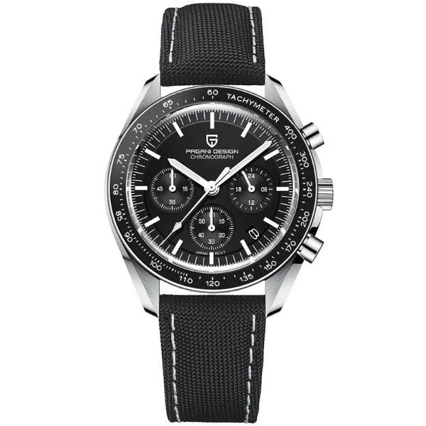 Pagani Design PD-1701 | Speedmaster Black Strap