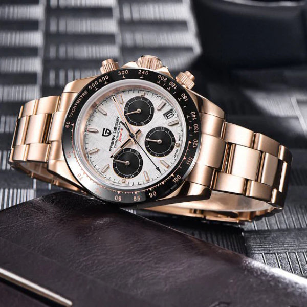 Pagani Design | Daytona Rose Gold Chain  | Pd 1644