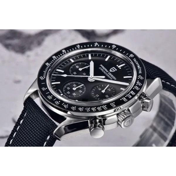 Pagani Design PD-1701 | Speedmaster Black Strap