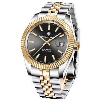 Twenty Four TF-2465 DateJust | Gold Two tone | Black Dial