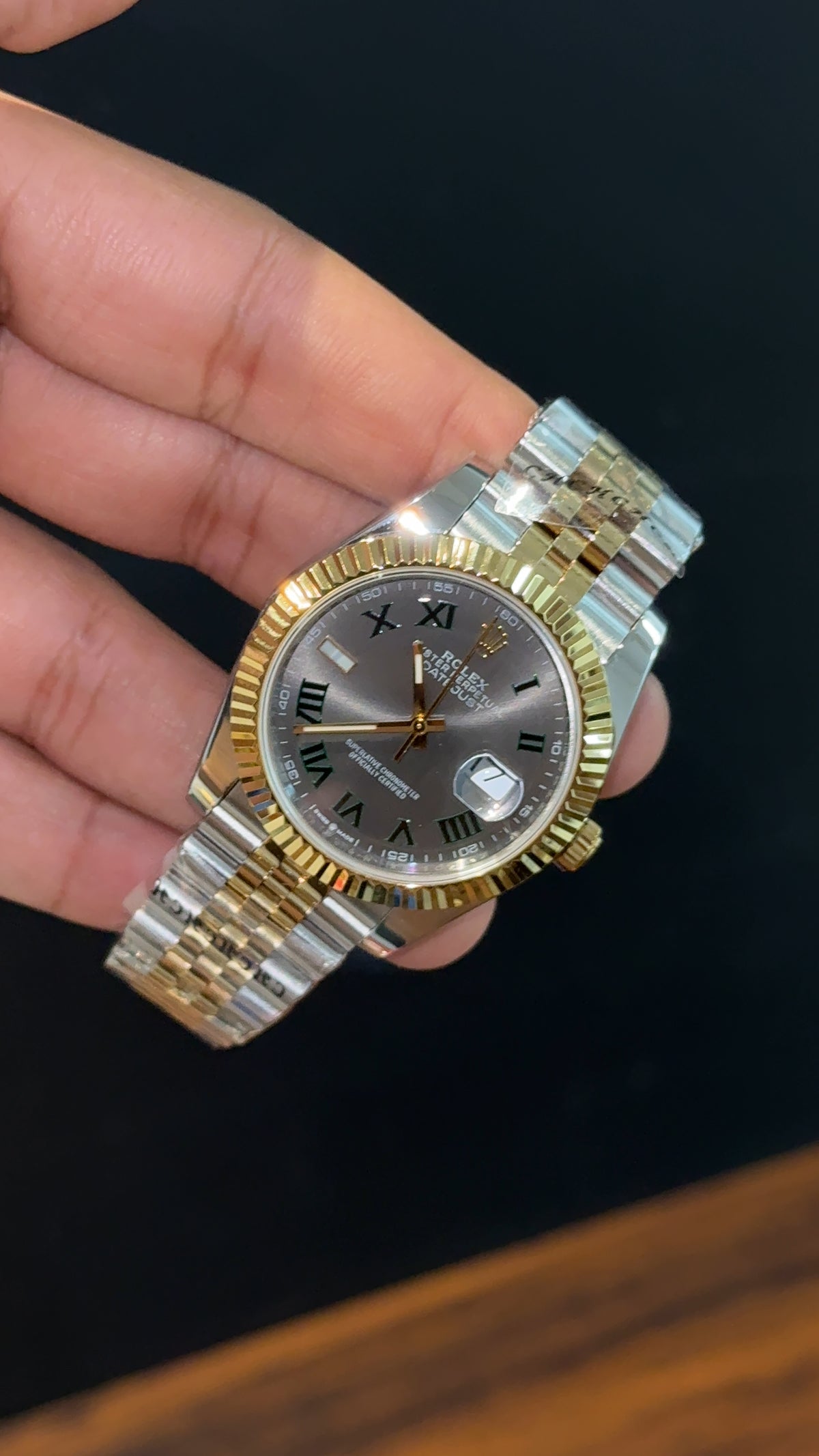 Premium Datejust | Gold Two Tone  | Wimbeldon Dial