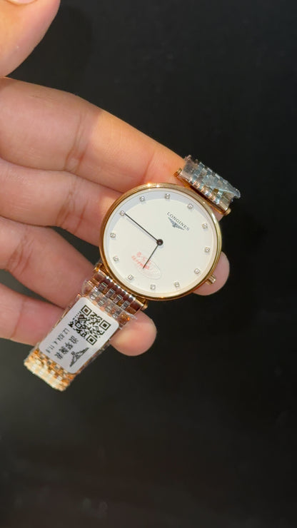 Longines | Rose Two Tone | White Diamond Dial - twentyfour