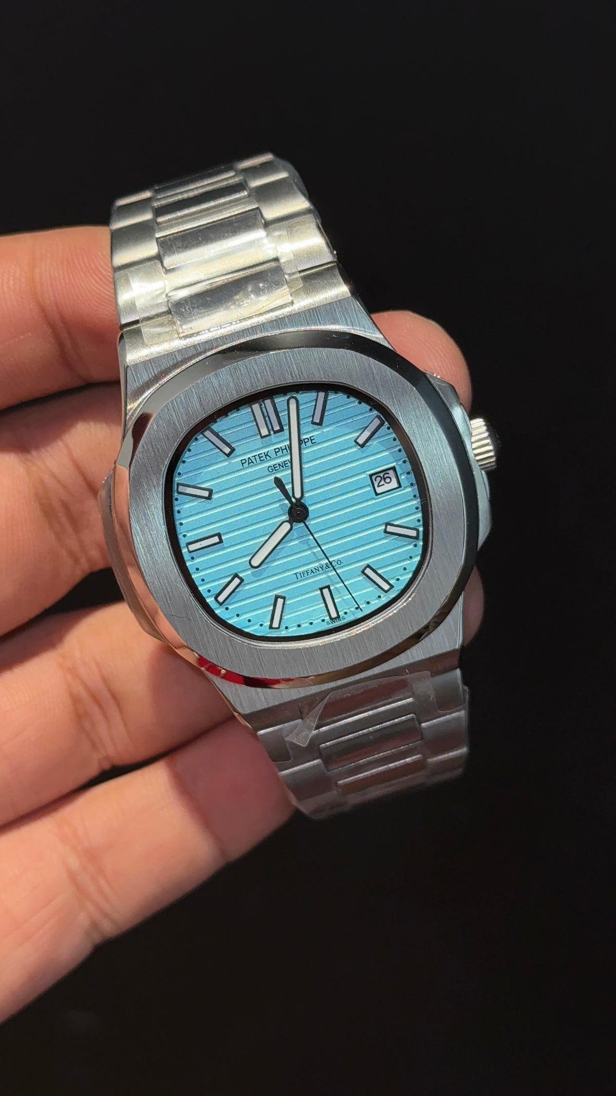 PP Auto | Silver Chain | Tiffany Dial