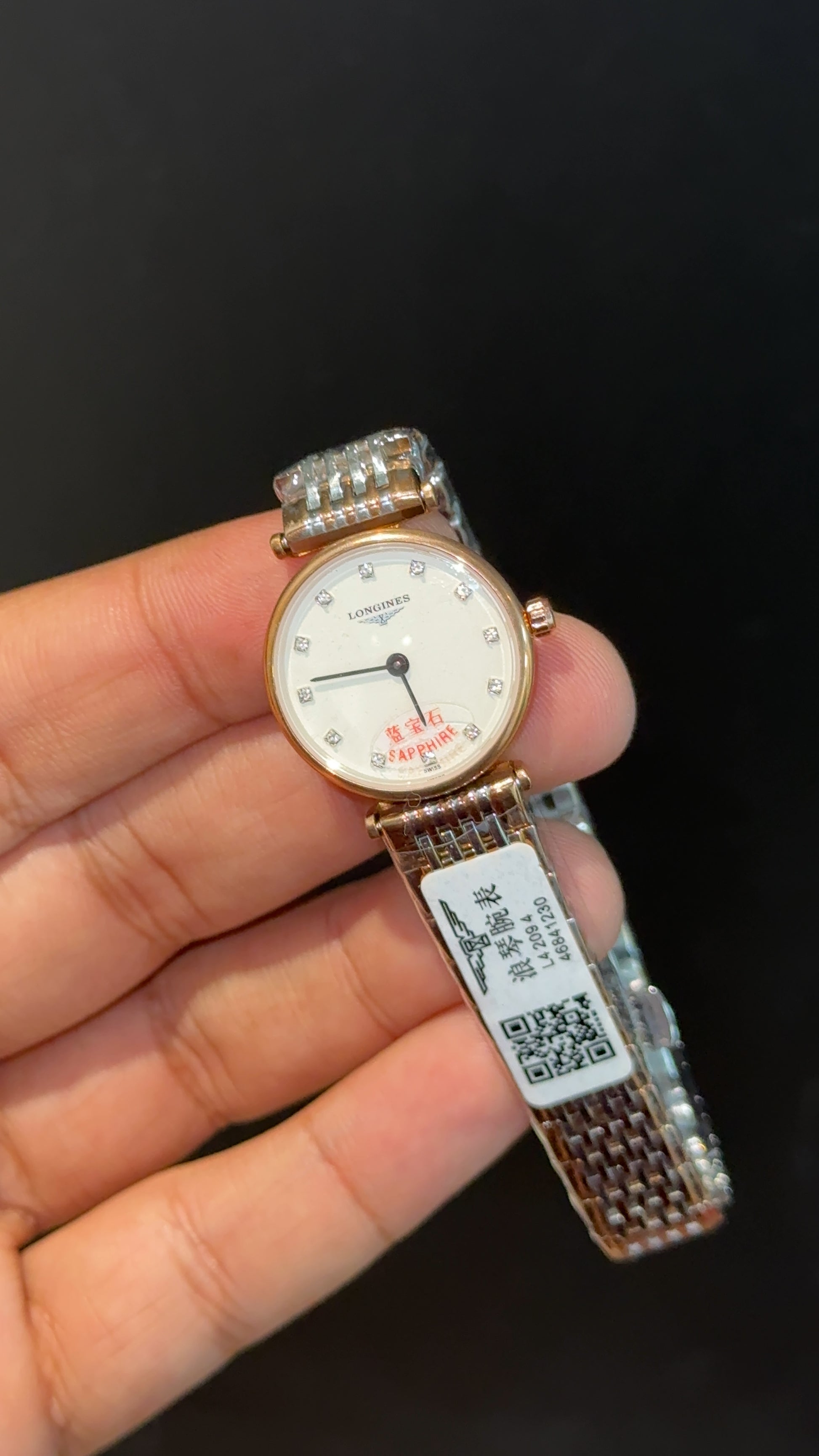 Longines | Woman | Rose Two Tone | White Diamond Dial - twentyfour