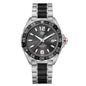 Tag Heuer Calibre 5 Two-Tone Stainless Steel Black Dial Automatic Watch for Gents | WAZ2011.BA0843 - twentyfour