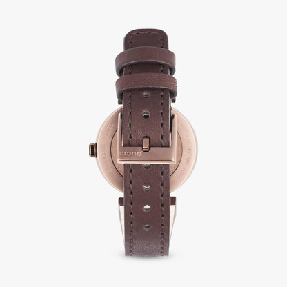 Gucci Women’s | Quartz Leather Strap Brown Dial 29mm YA133504