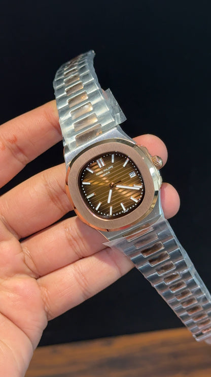 PP Auto | Rose Two Tone | Golden Dial