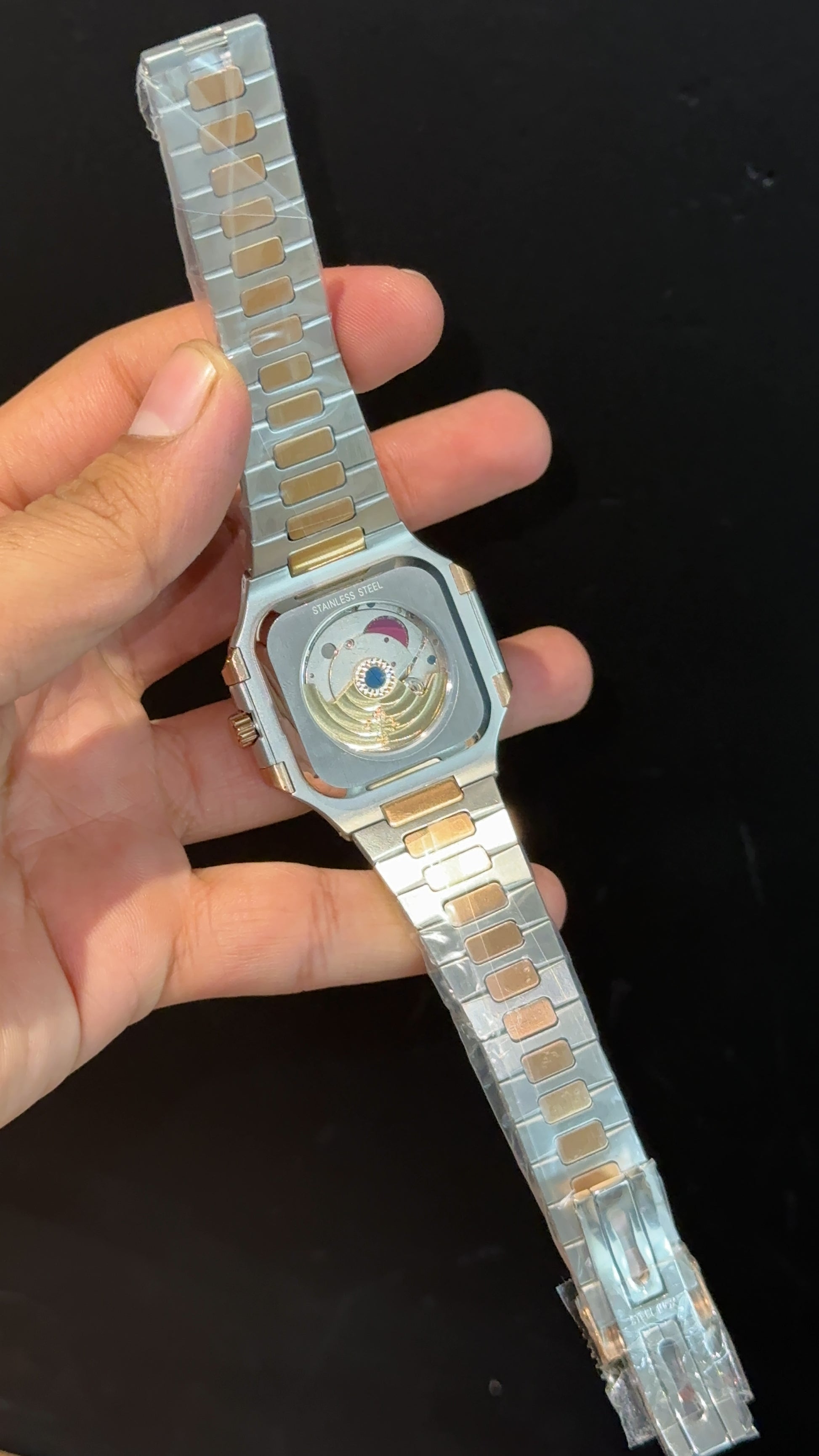Pp Auto | Cubitus | Rose Two Tone | Brown Dial - twentyfour