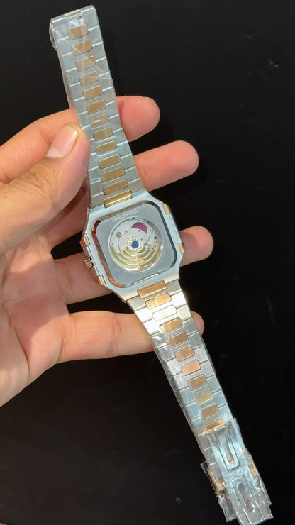 Pp Auto | Cubitus | Rose Two Tone | Brown Dial - twentyfour