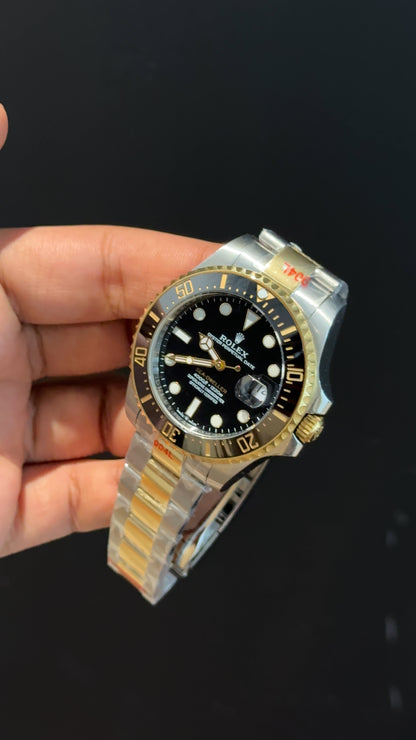Sea Dweller | Gold Two Tone | Black Dial