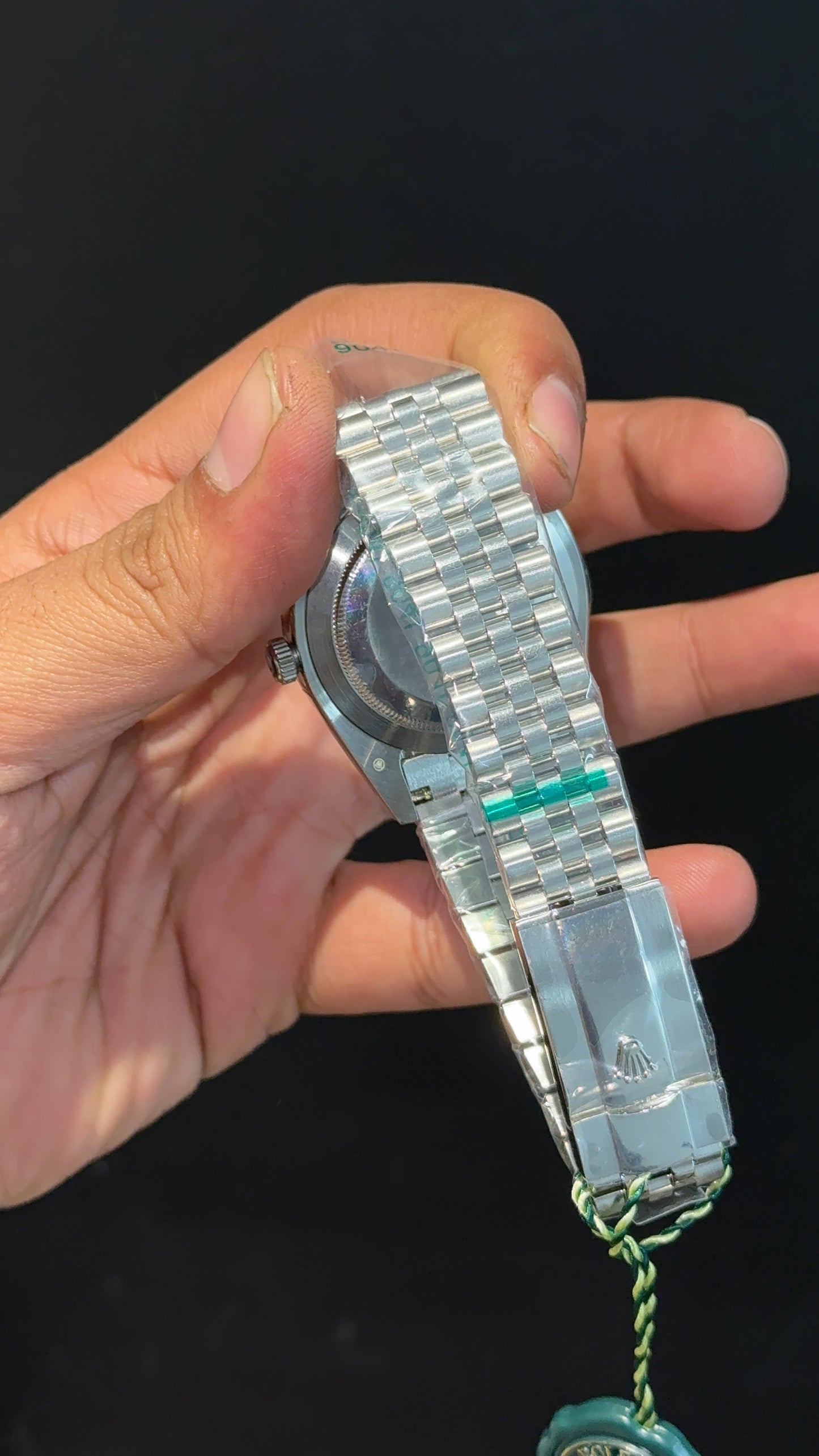 DateJust | Silver Chain | Grey Dial