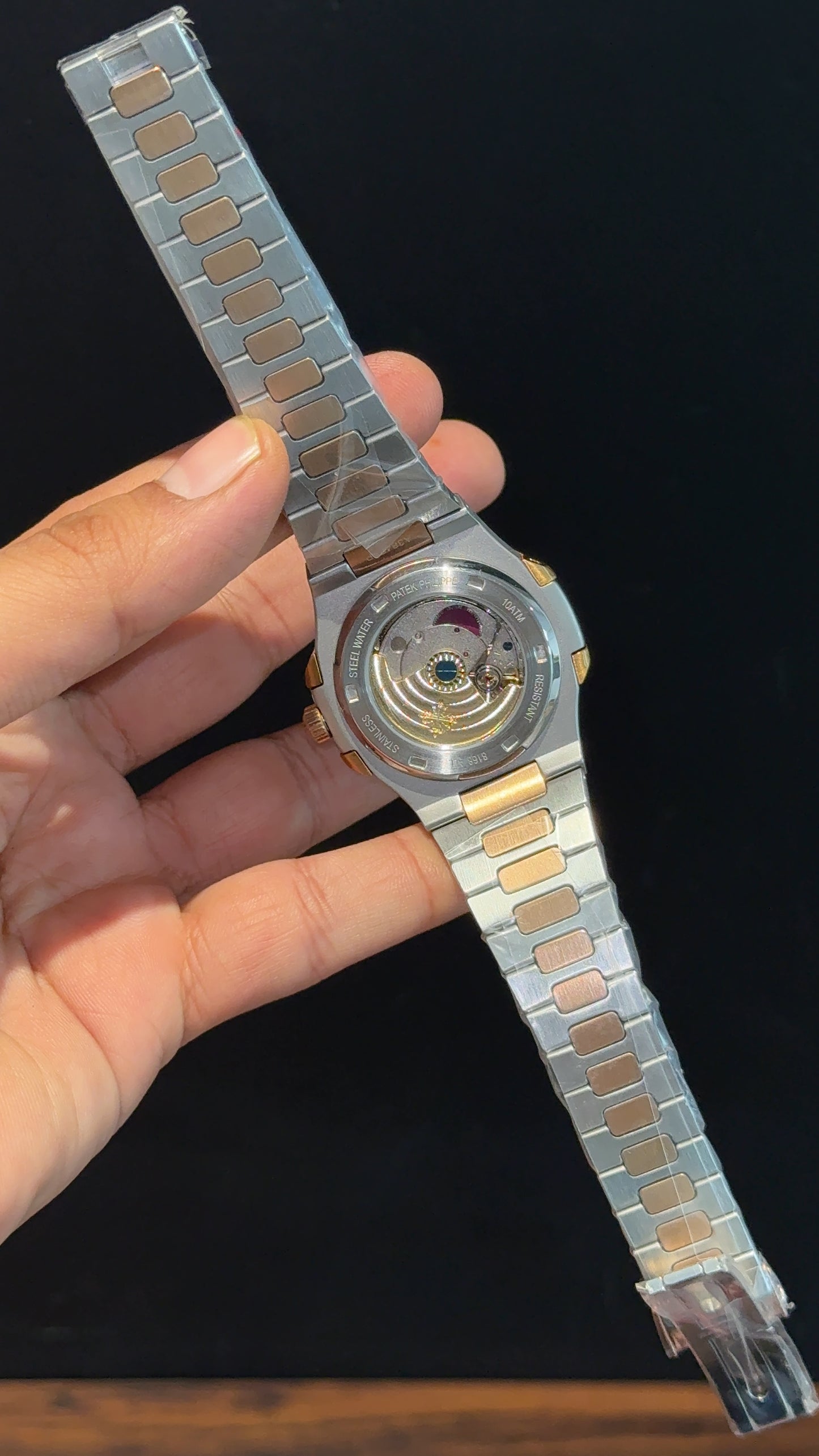 PP Auto | Rose Two Tone | White Dial